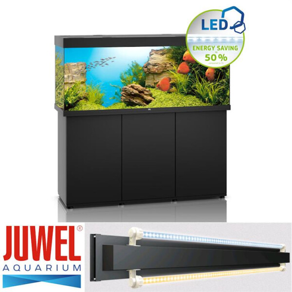Juwel Aquariumkombination Rio 450 LED SBX schwarz