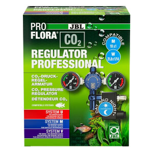 JBL ProFlora CO2 Regulator Druckminderer Professional...