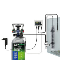 JBL Proflora CO2 Professional Set V mit 2 kg Flasche, pH Computer (Aquarien bis 600 L)