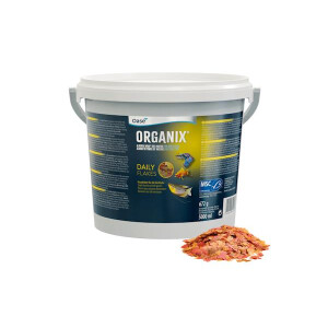 ORGANIX Premium Hauptfutter Daily Flakes 5 Liter