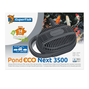 Superfish Teichpumpe Pond Eco Next 3500 (14W - 3500 l/h)