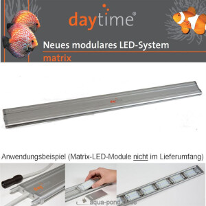 Daytime modulare Aquarium LED Leiste Matrix  ( ohne Module)