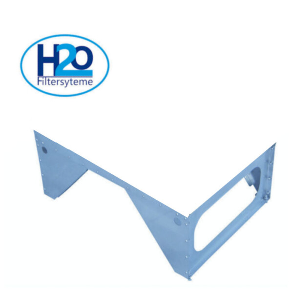 H2O Edelstahl Sockel für Trommelfilter 30.000 und 60.000