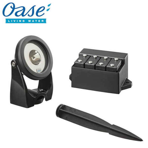 Oase LunAqua Power LED Set bei 1 - Gartenscheinwerfer) (Teich und