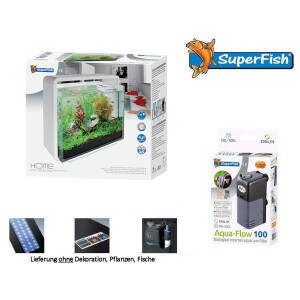 Superfish Aquariumset Home 45 weiss