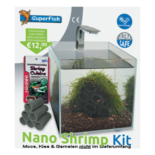 Superfish Nano Aquarium Shrimp Kit