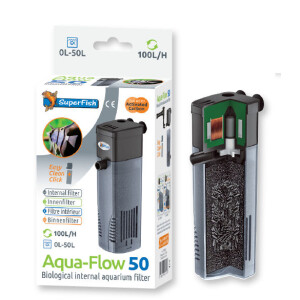 Superfish Aquarien Innenfilter Aquaflow 50 (100 l/h)