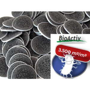BioActiv-Pad 50 Liter (Moving Bead Filtermedium)