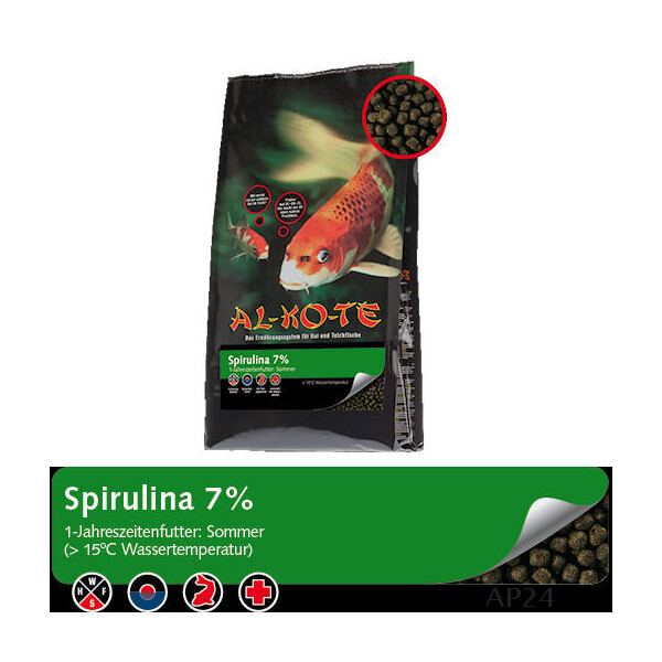 AL-KO-TE Spirulina 7% (6mm) 13,5kg
